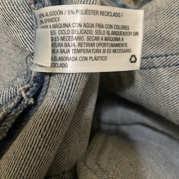 NWT AVA & VIV WOMEN'S MEDIUM WASH DENIM BIB OVERALLS SIZE 14W - Picture 12 of 13